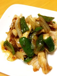 豚薄切り肉&玉葱とピーマンの生姜焼き-レシピのメイン写真