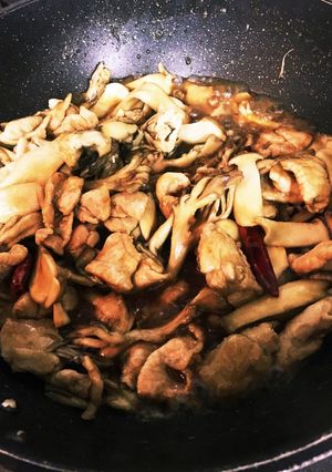 豚肉とキノコの中華炒め-レシピのメイン写真