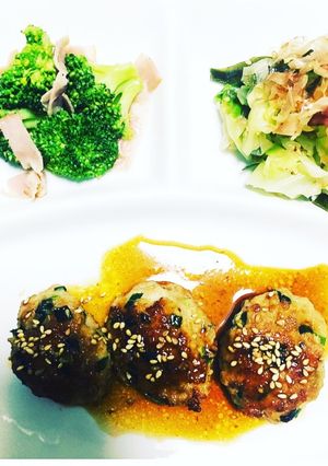 ニラたっぷりつくね-レシピのメイン写真