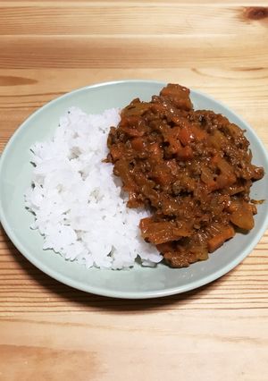 「印度の味」で簡単キーマカレー-レシピのメイン写真