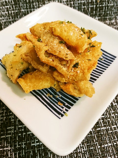 鶏皮のりしおチップス-レシピのメイン写真