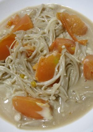 紅茶香るトマトとえのきのチーズ炒め-レシピのメイン写真