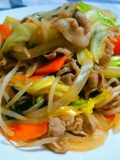 簡単で美味しい♪栄養満点な野菜炒め♡-レシピのメイン写真