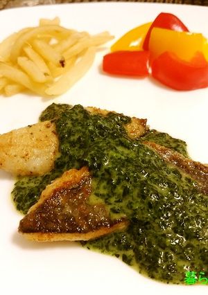 クロゾイのムニエル☆グリーンソース-レシピのメイン写真