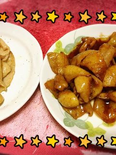 鶏皮の甘辛炒め-レシピのメイン写真