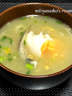 いりこと玉子の味噌汁-レシピのメイン写真