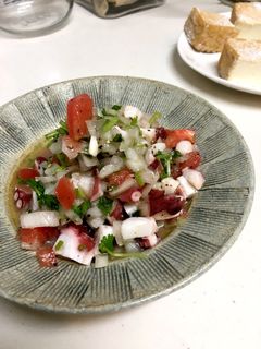 簡単!!タコとパクチーのセビチェ★-レシピのメイン写真