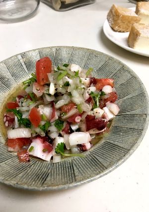 簡単！！タコとパクチーのセビチェ★-レシピのメイン写真