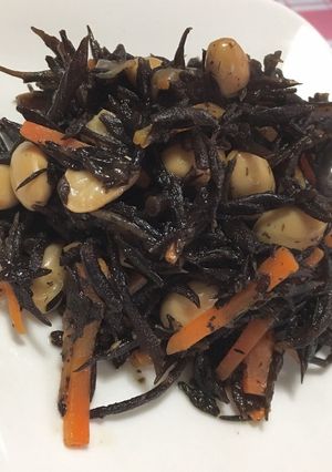 基本のひじきの煮物-レシピのメイン写真