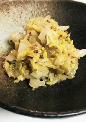白菜の粒マスタード和え-レシピのメイン写真