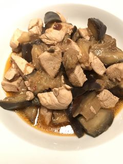 鶏胸肉とナスのピリ辛味噌炒め-レシピのメイン写真