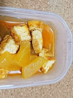 厚揚げと冬瓜のケチャップ煮-レシピのメイン写真