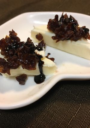 クリームチーズバルサミコソース添え-レシピのメイン写真