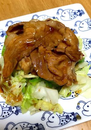 豚肉の蜂蜜梅酒焼き♫-レシピのメイン写真