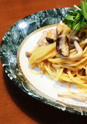 簡単！きのこのバター醤油クリームパスタ-レシピのメイン写真