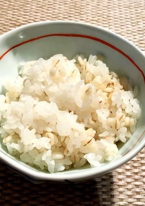 IH の片手鍋 ご飯の炊き方-レシピのメイン写真