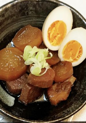 簡単 ホロホロ 炊飯器で豚肩ロース角煮-レシピのメイン写真