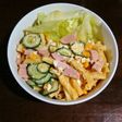 半熟卵が旨味のマカロニサラダ★