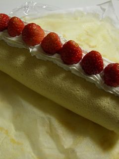 ろびいのロールケーキ生地-レシピのメイン写真