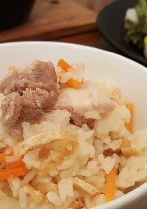 綺麗になれちゃう『蒟蒻米de鶏釜飯』-レシピのメイン写真