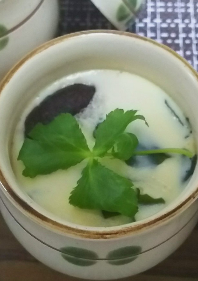 鮭と白子の茶碗蒸し-レシピのメイン写真