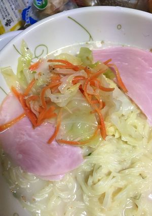 我が家のインスタントラーメン-レシピのメイン写真