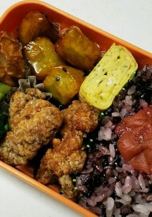 簡単お弁当 竹輪とブロッコリー-レシピのメイン写真