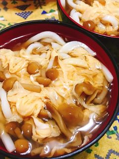 絶品☆かきたま汁!とろとろあんかけうどん-レシピのメイン写真