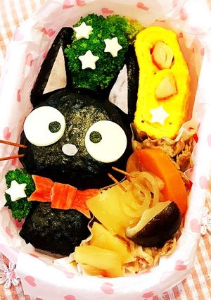 キャラ弁♡魔女の宅急便ジジ-レシピのメイン写真