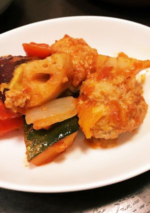 高血圧対策☆根菜いっぱい酢豚-レシピのメイン写真