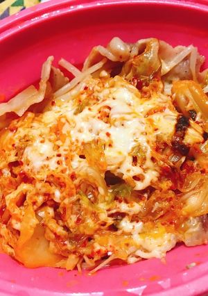 レンジだけ☆簡単！黄金☆豚バラ重ね蒸し☆-レシピのメイン写真