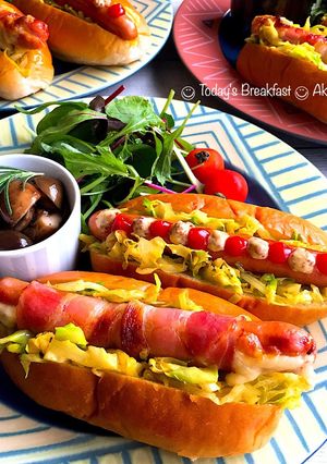 チーズインウインナーベーコン巻きグリル-レシピのメイン写真