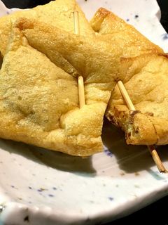 簡単あと1品!おつまみ!油揚げの納豆巾着-レシピのメイン写真