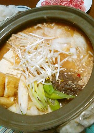 ごまみそ坦々鍋-レシピのメイン写真