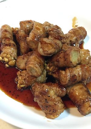 エノキの肉巻き-レシピのメイン写真