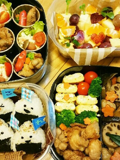 かわいく❤年少さんの運動会弁当・2017-レシピのメイン写真