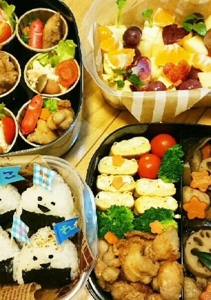 かわいく❤年少さんの運動会弁当・2017-レシピのメイン写真