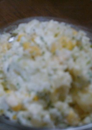青海苔で　ポテトサラダ-レシピのメイン写真
