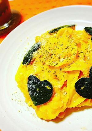 簡単＊かぼちゃのクリームパスタ-レシピのメイン写真