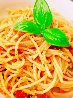 【トマト×紅茶】トマトソースとパスタ-レシピのメイン写真