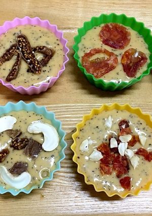 塩トマトとアールグレイの蒸しパン-レシピのメイン写真