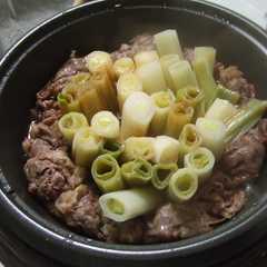 A picture of ねぎ鍋.