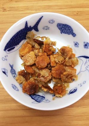 レンヂでポリポリ 打ち豆の黒糖きな粉-レシピのメイン写真