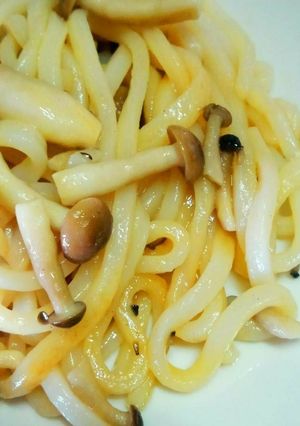 材料2つ!簡単きのこうどん♡-レシピのメイン写真