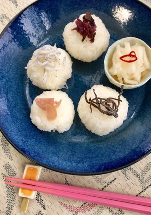 こにぎり～トッピングいろいろ～-レシピのメイン写真