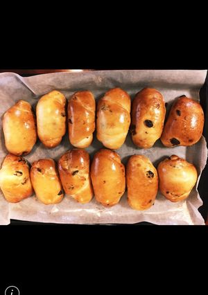 レーズンロールパン-レシピのメイン写真