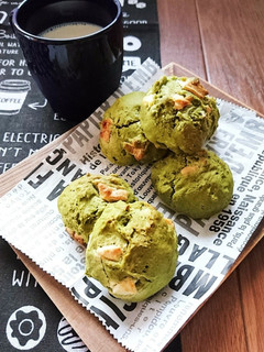 ホケミで簡単☆抹茶香るお豆腐スコーン。-レシピのメイン写真