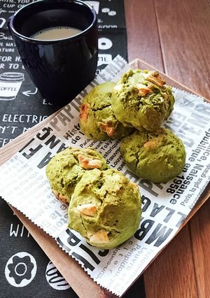 ホケミで簡単☆抹茶香るお豆腐スコーン。-レシピのメイン写真