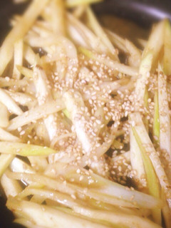 やせおか※マコモタケのきんぴら※つくおか-レシピのメイン写真