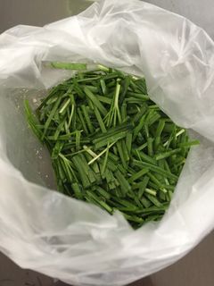 家庭菜園レシピ ニラのナムル-レシピのメイン写真